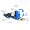 Tubería CNC de eje múltiple y una máquina de biseo de corte de tubo cuadrado/cortador de gas de plasma